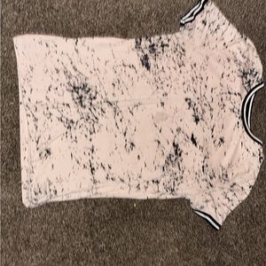 Men’s shirt large pink and black